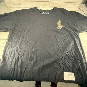 Taboo Rock & Roll Legends Graphic T-Shirt Mens XL Black Guitar Band Logos Tee